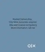 Wanted Delivery Boy - Aurangabad