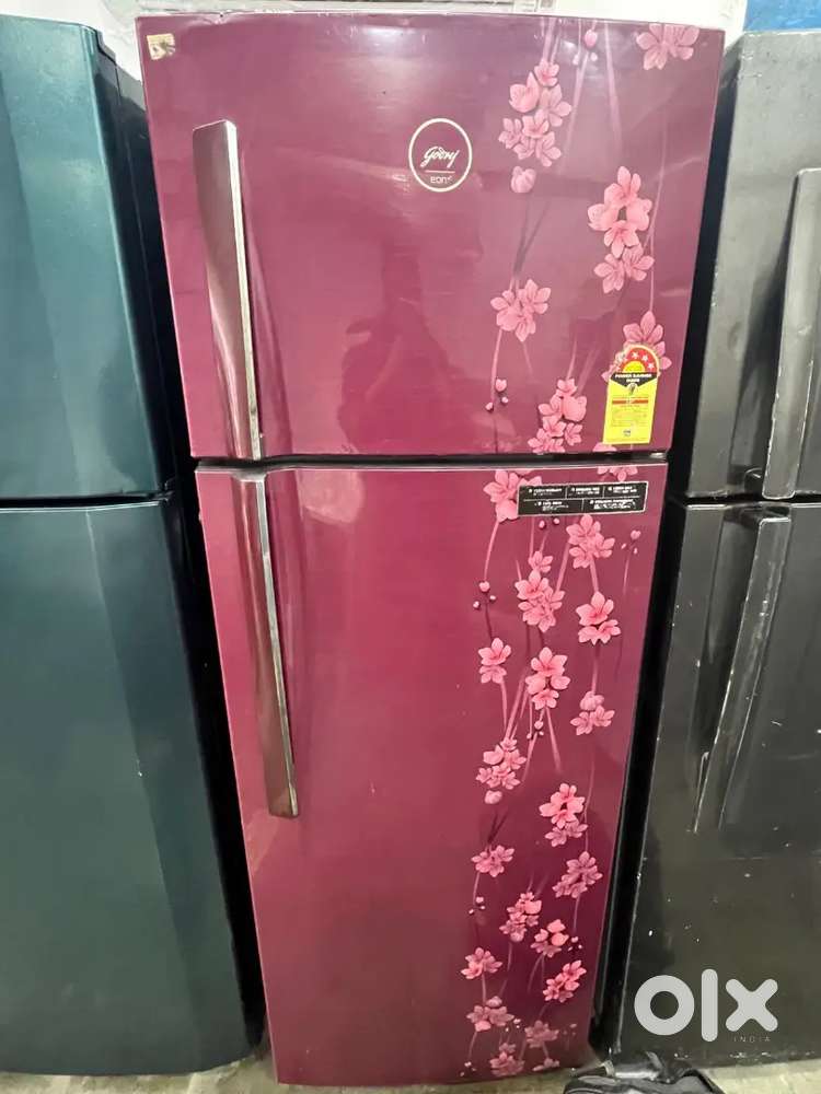 Double door fridge with warranty and good condition