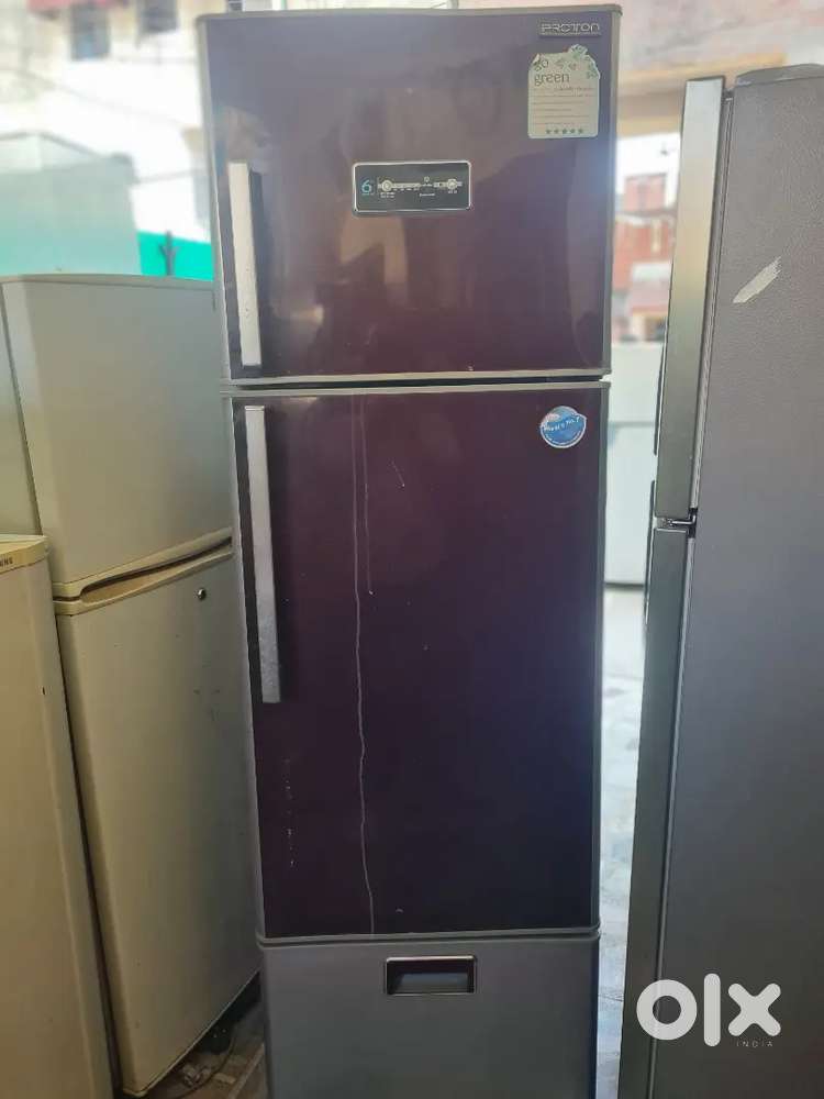 Fridge whirlpool triple door proper working fully cooling  320liter