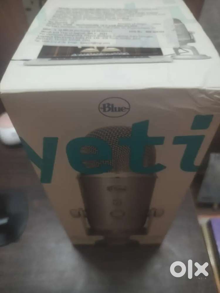 Blue yeti microphone