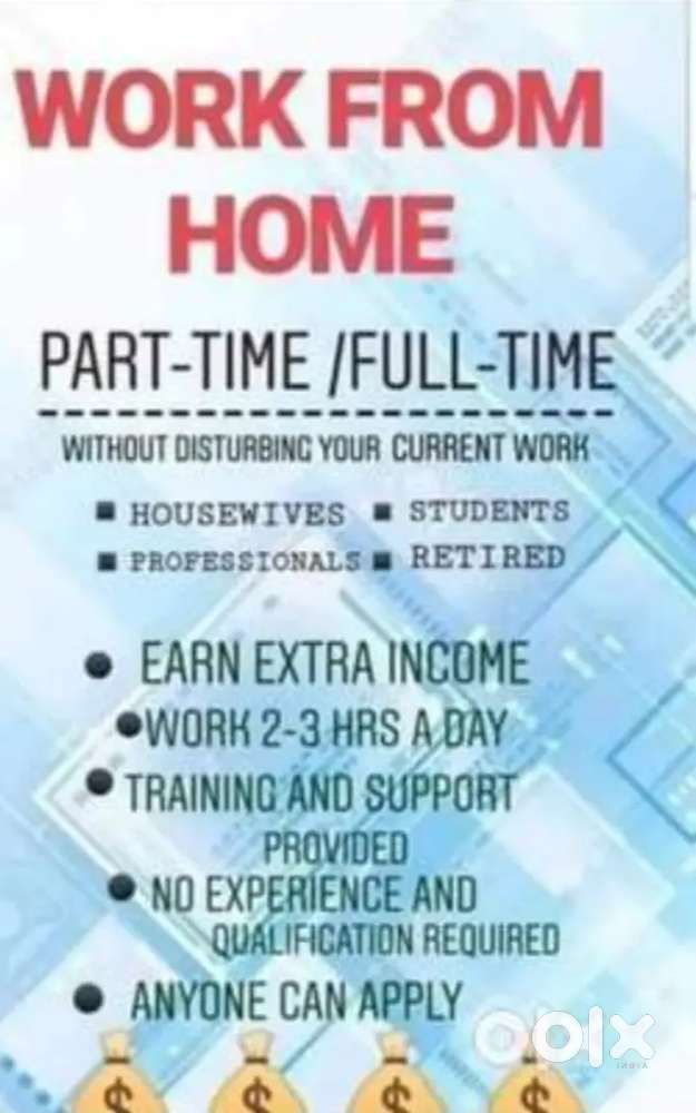 Full time, part time, work from home