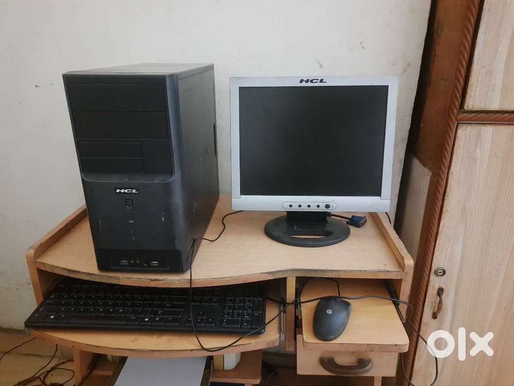 HCL Dual core Branded High performance Cpu with HCL 16 inch led