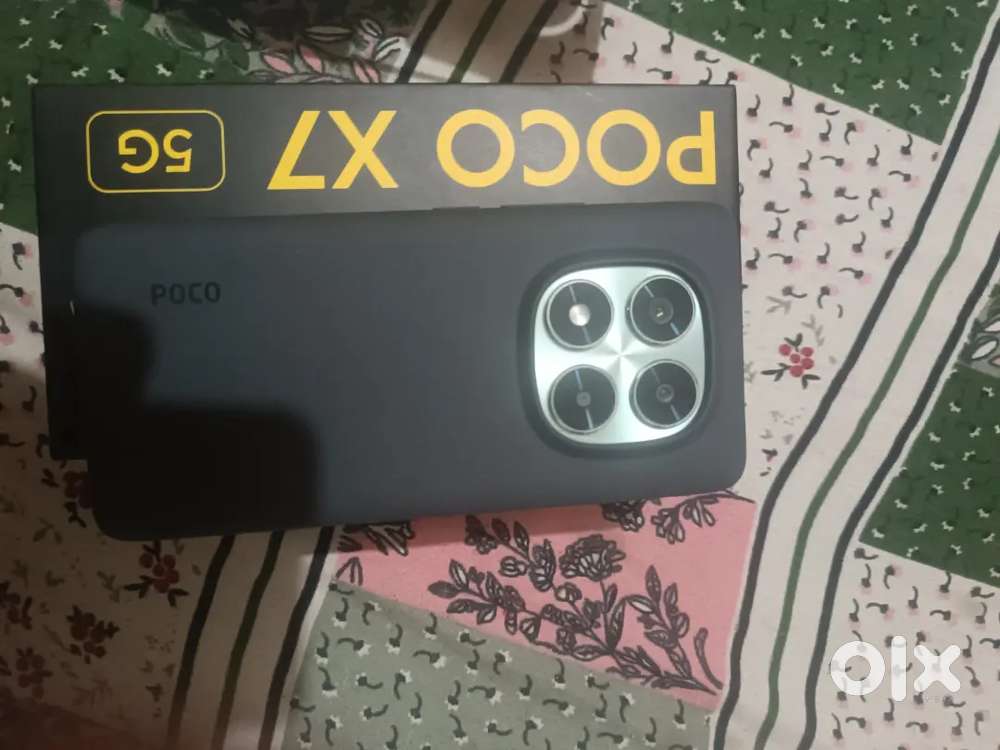 Poco x 7 brand new no use recently 16/10/25 phone bill and charger