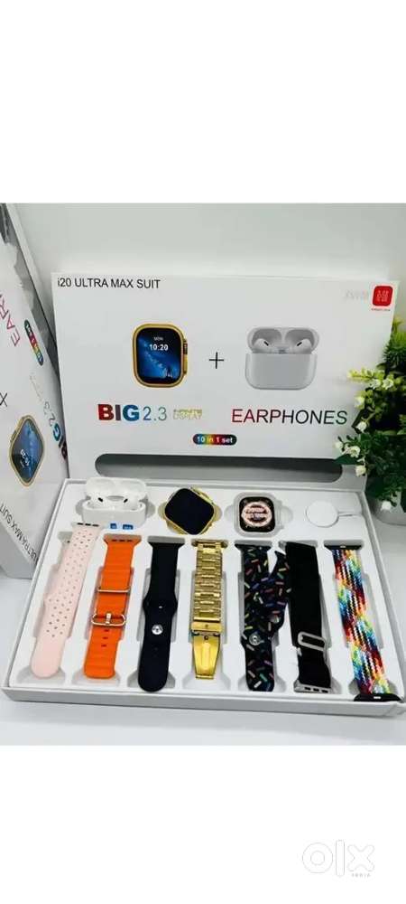 Big 2.3 Display Smart Watch Ultra Max