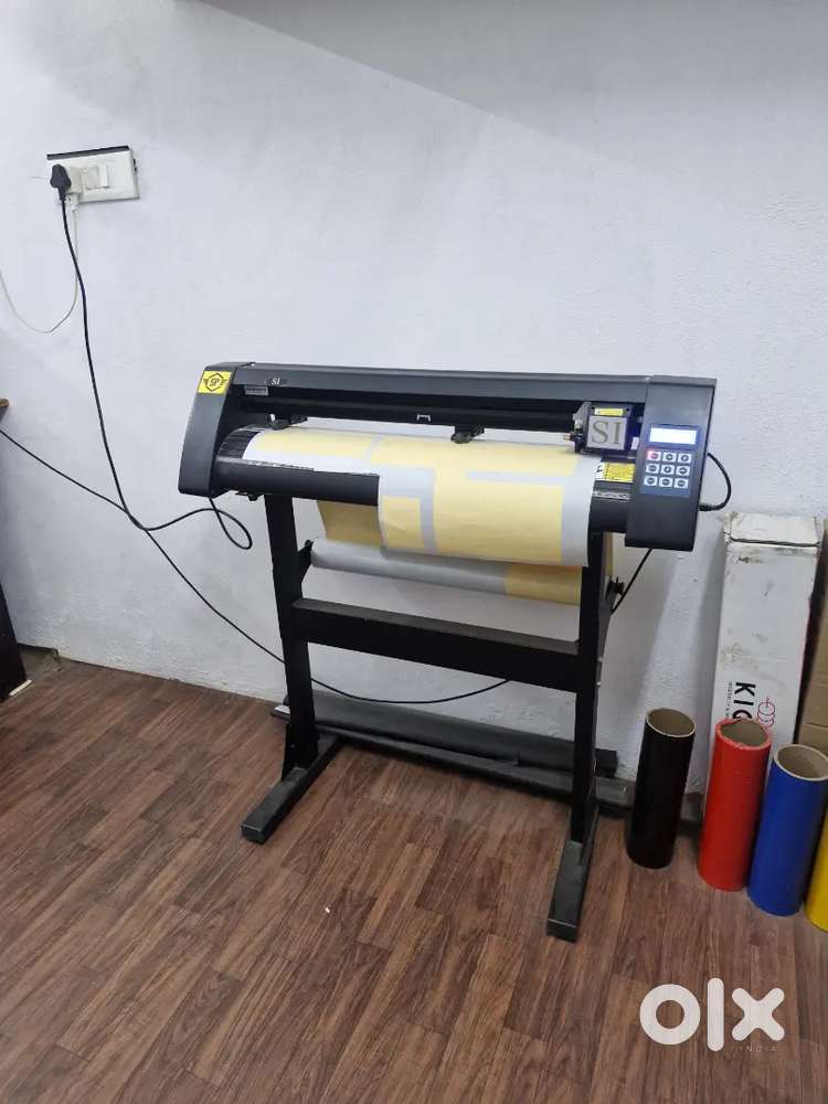 SI Cutting Plotter Machine with Material