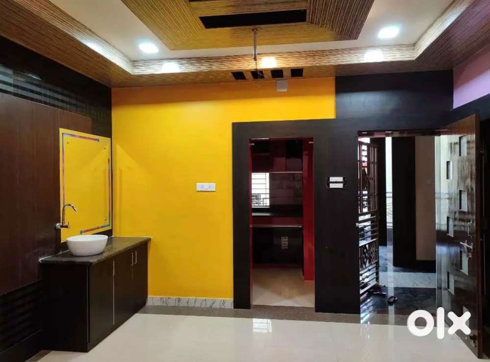 Interior work with semifurnished