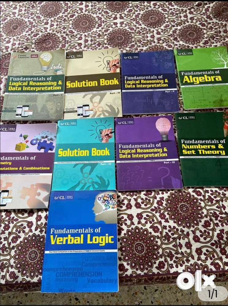 Preparatory books for CAT 2025