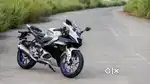 R15M V4 Silver-Black-Blue **Rare number plate**