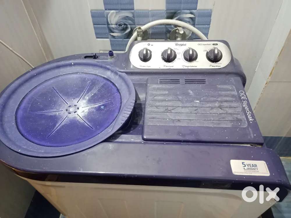 Whirlpool washing machine super soak ACE 7kg