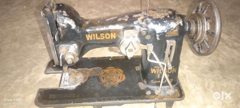 An old and non working sewing machine WILSON 130
