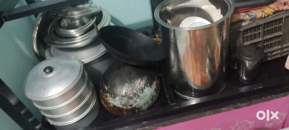 Restaurant Kitchen Utensils and crockery set