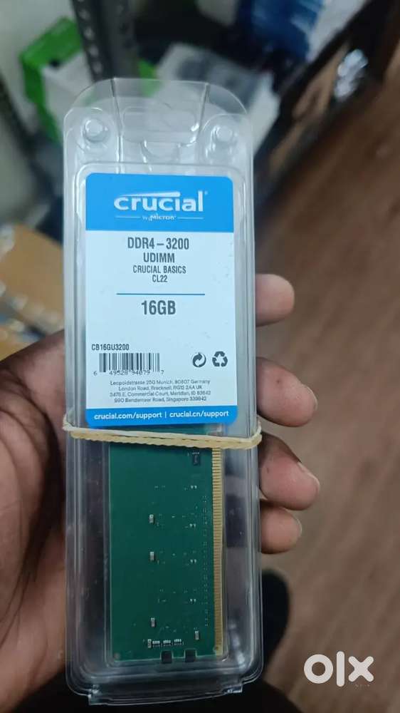 Crucial 16gb DDR4 3200mhz ram