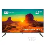 Imported Smart LED TV 43''=12994/- & Smart 4K Led Tv 43''=14800/-(2YW)