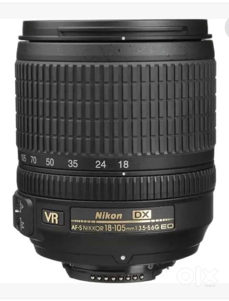 NIKON AF-S DX NIKKOR 18-105MM F/3.5-5.6G ED VR LENS