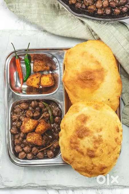 Chole bhature karigar