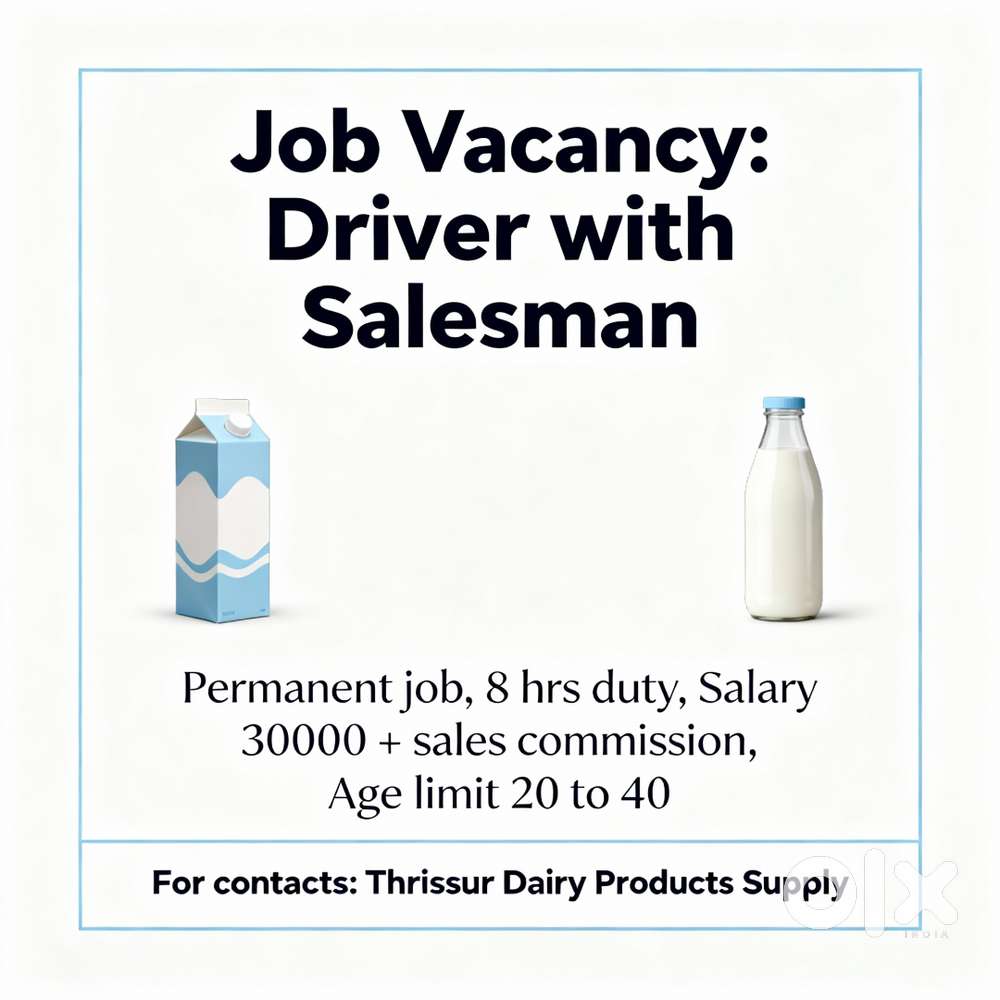 Driver with Salesman