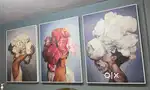 Floral Dreams Framed Canvas Wall Art - Set of 3