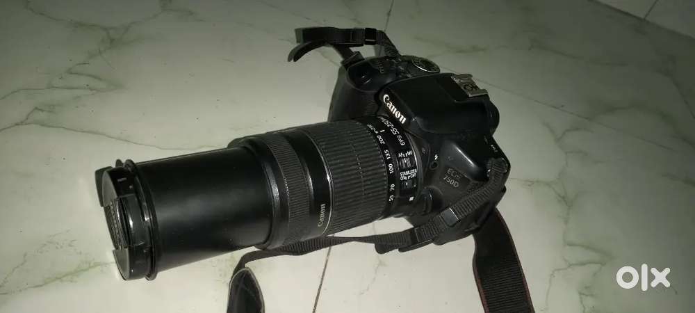 Canon EOS 750d 250mm lens full working condition.