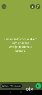 One girl roommate..One girl room rent 2500