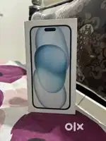 iPhone 15plus in mint new condition with bill