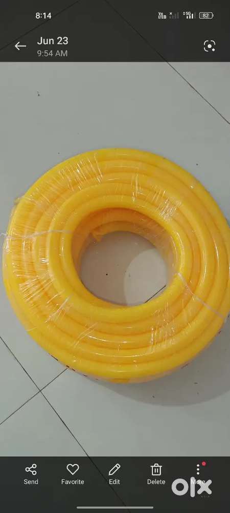 Pipe 100 ft 0.1 Inc size hai new condition best price for 920 garden h
