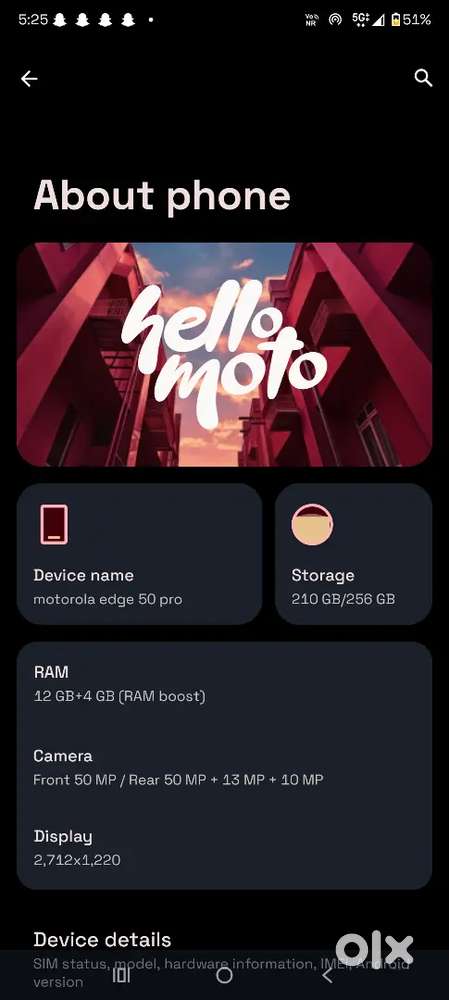 Motorola edge 50pro