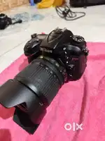 Nikon d7200 DSLR camera 2 lens 18 105 And 70 300
