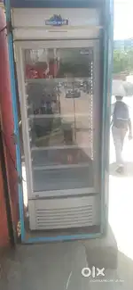 Mirror door fridge