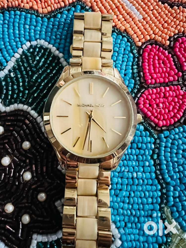 Original Michael Kors Gold Resin watch