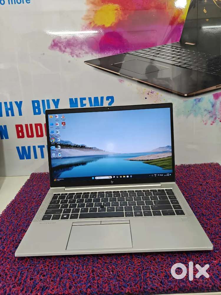 SILVER SHINE LAPTOP HP ELITE BOOK 840 G8 I5-11TH 16gb Ram 256 gb SSD