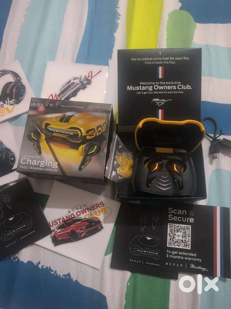 Collaboration of Boult with Mustang price negotiable