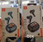 JBL New Launch Live Beam 3 TWS,Hi-Res Audio True ANC Earbuds,Smart