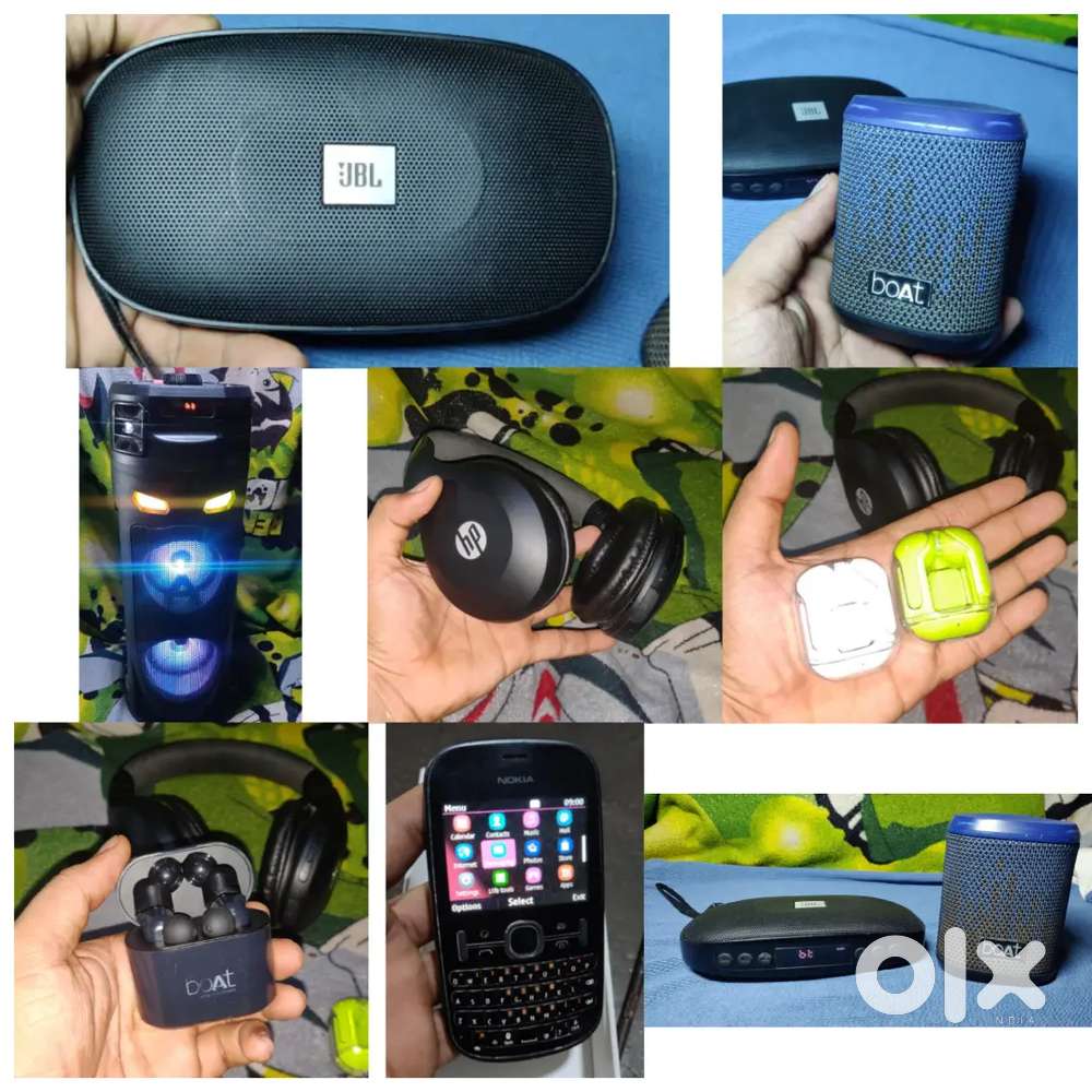 Blutooth Speaker Headphone Airpods Mobile