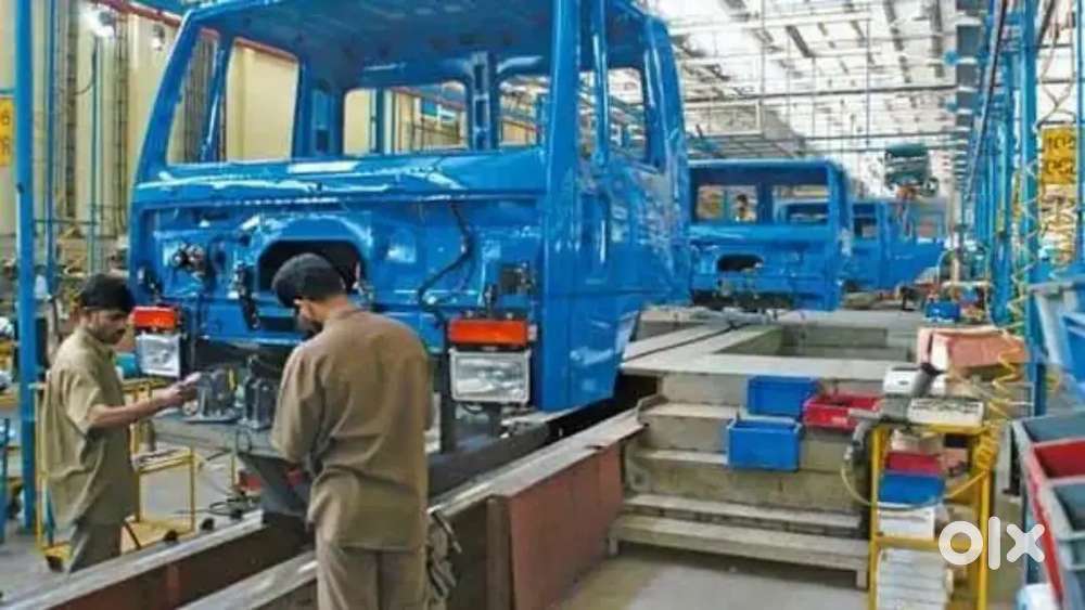 Were hiring freshers for manufacturing