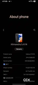 Samsung A14 5g