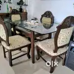Dining table with 4 chairs