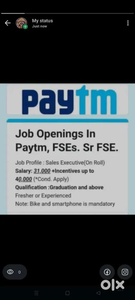 PAYTM JOBS