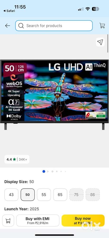 Sony brvia 43 55 inch avl