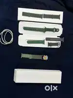 Apple Watch series 7 45mm Green Clover sport band GPS