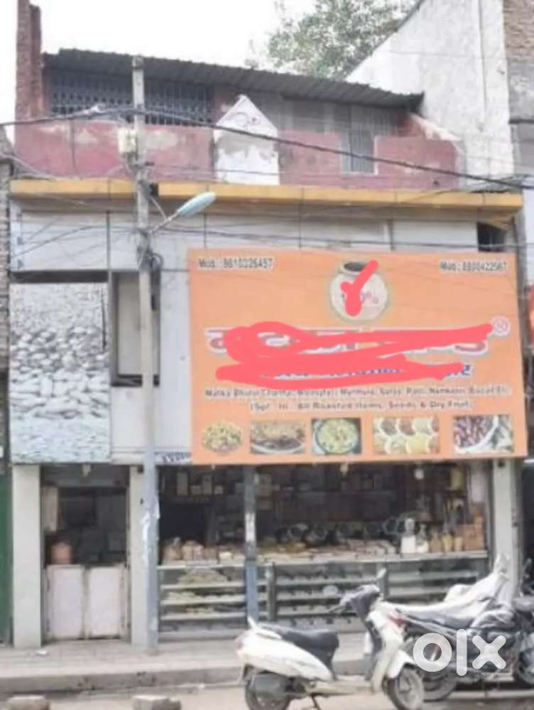 Jad se ragistry property 22 foot front, New patel nagar main road