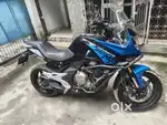 Sell my cf moto mt 650 only 4700 km very good condition fixed price