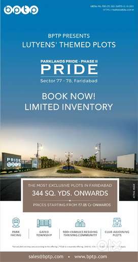 350 syrd plot for sale in greater faridabad