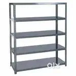 7 Slotted Angle Iron Racks, Racks, Furniture for shops, warehouse etc