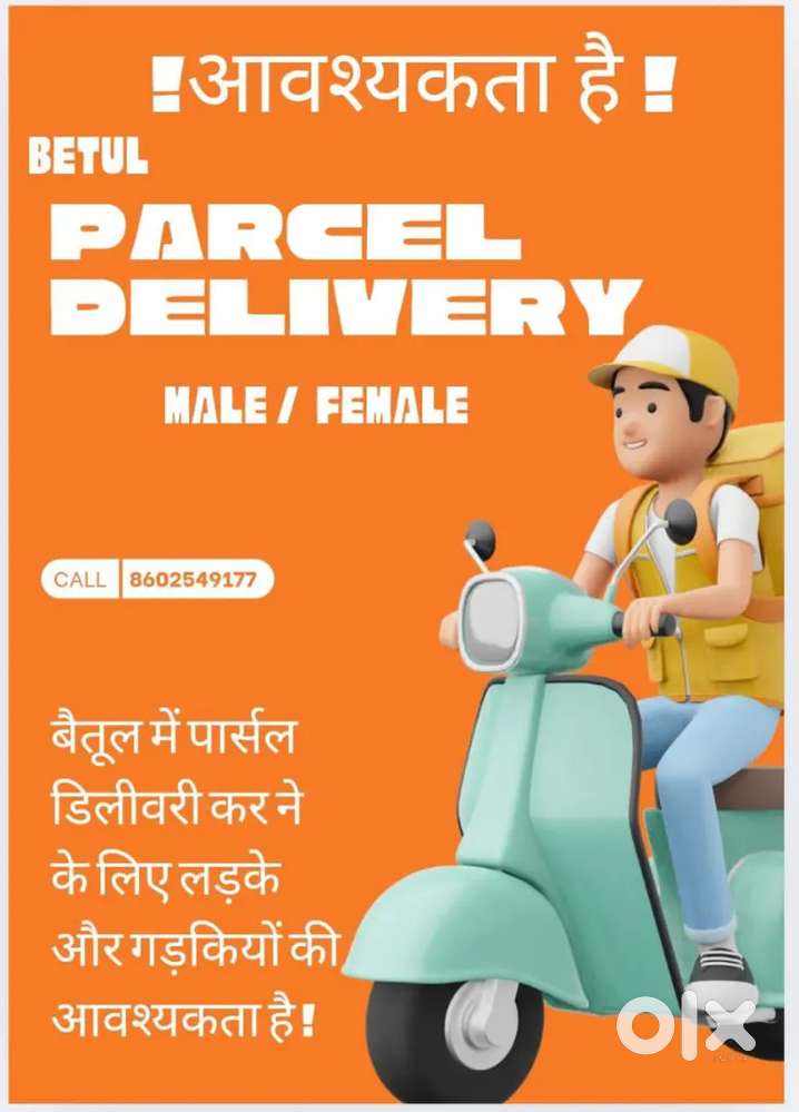 Job parcel delivery partner in betul girls and boys