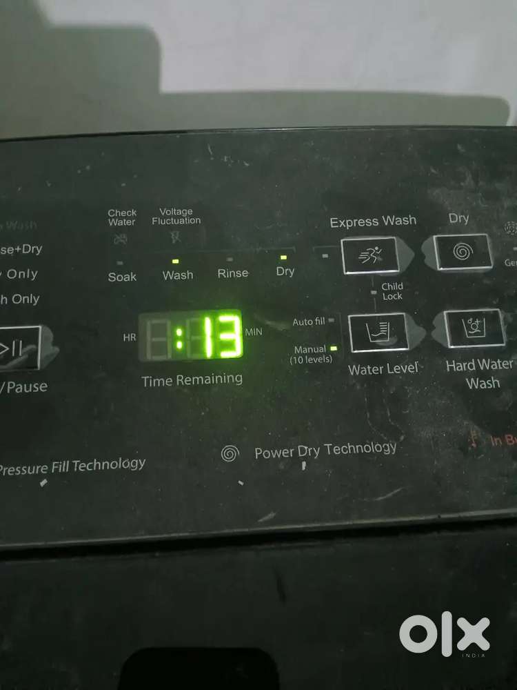 Full washing machine top load 1year old