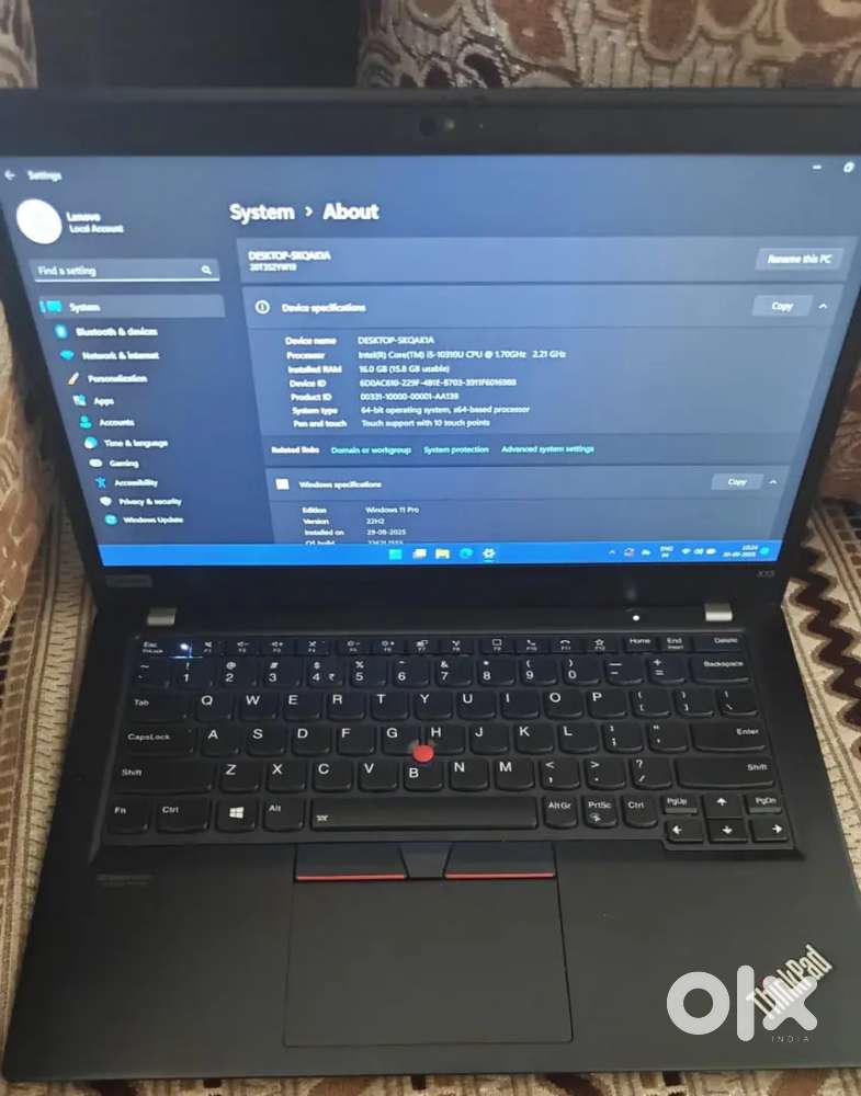 T470s and Touchscreen X13 laptops for sale