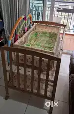 Baby Cot + swinging bed Premium
