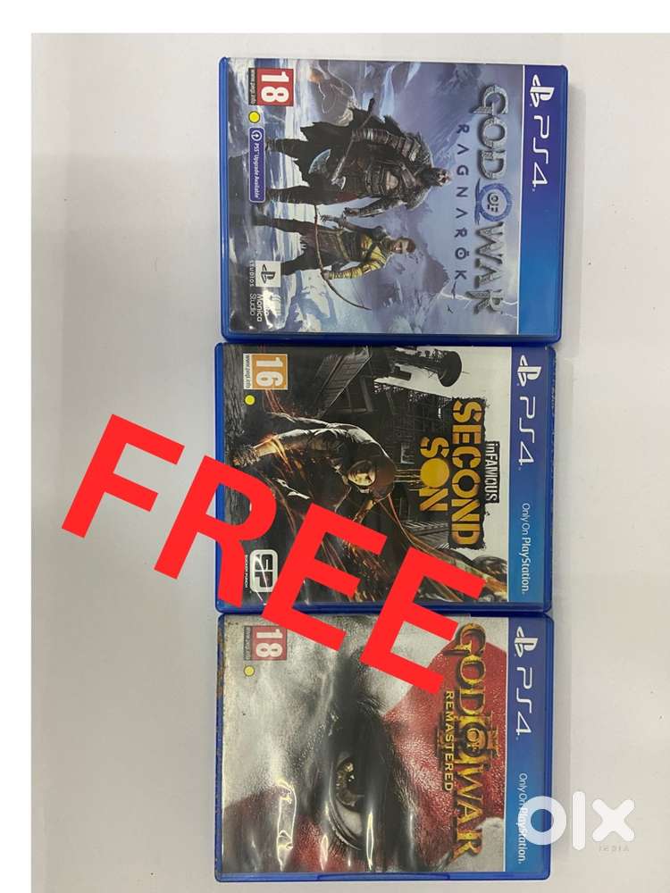 Ps4 1 TB with 3 Free games ️