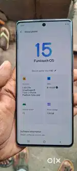 Vivo V40, 8 months old,8+8 gb ram , 128gb storage