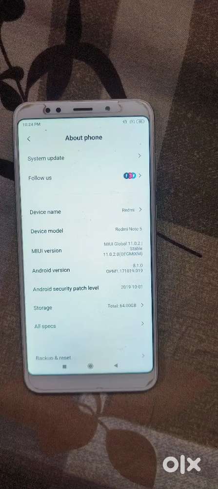 Redmi note 5 /Redmi 6